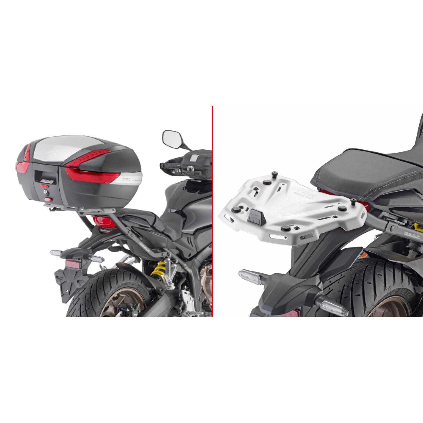 Motorfiets topkoffer steun Givi Monokey ou Monolock Honda CB650 R (19 à 20)