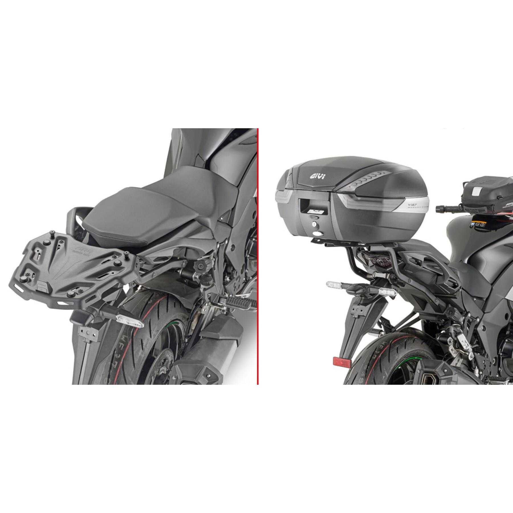 Motorfiets topkoffer steun Givi Monokey ou Monolock Kawasaki Ninja 1000 SX (20)