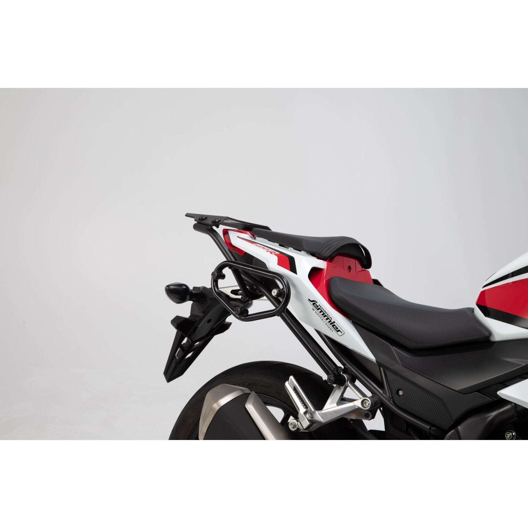 Motorfiets koffer kit SW-Motech URBAN ABS 2x 16,5 l.Honda CB500F (16-18)/ CBR500R (16-18).