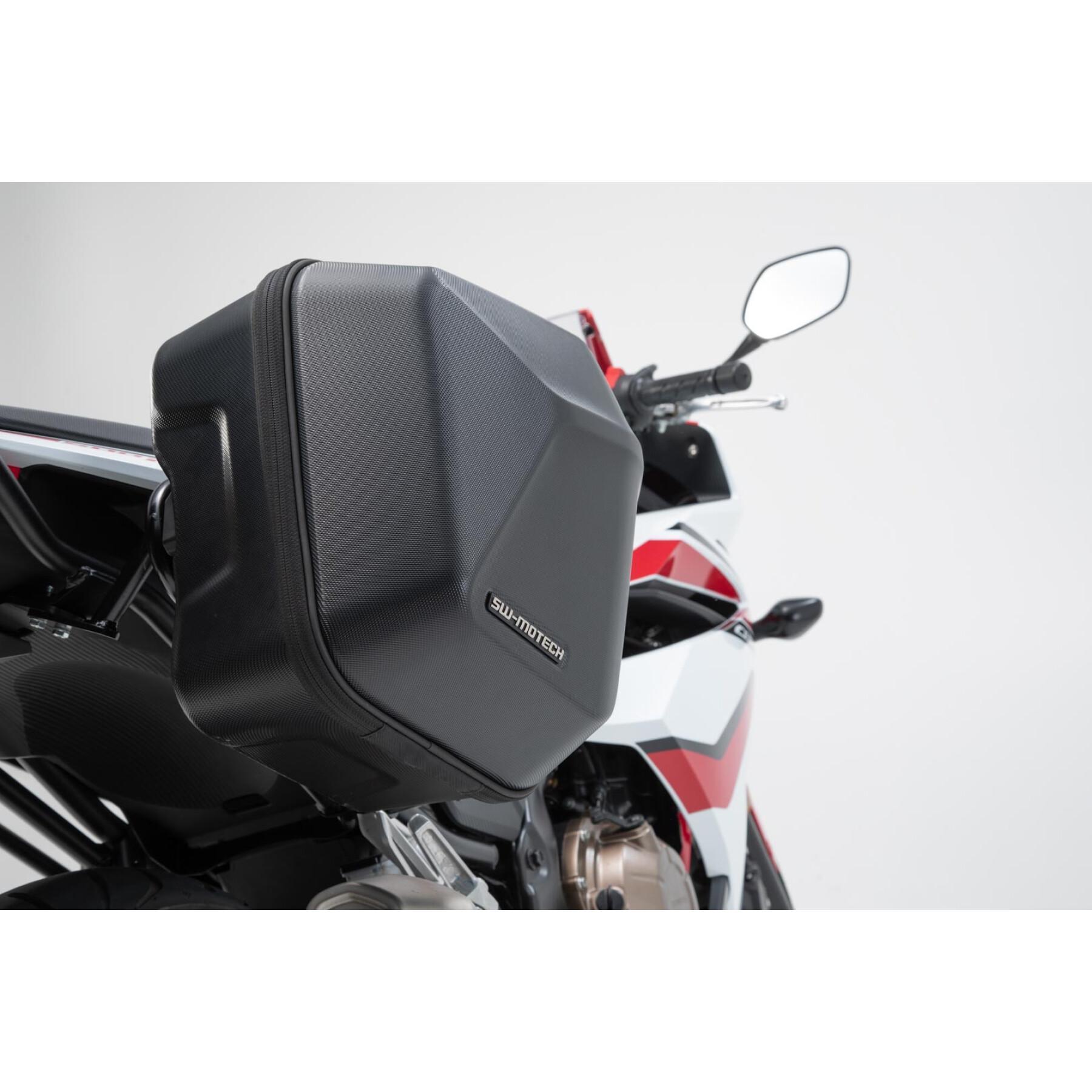 Motorfiets koffer kit SW-Motech URBAN ABS 2x 16,5 l.Honda CB500F (16-18)/ CBR500R (16-18).