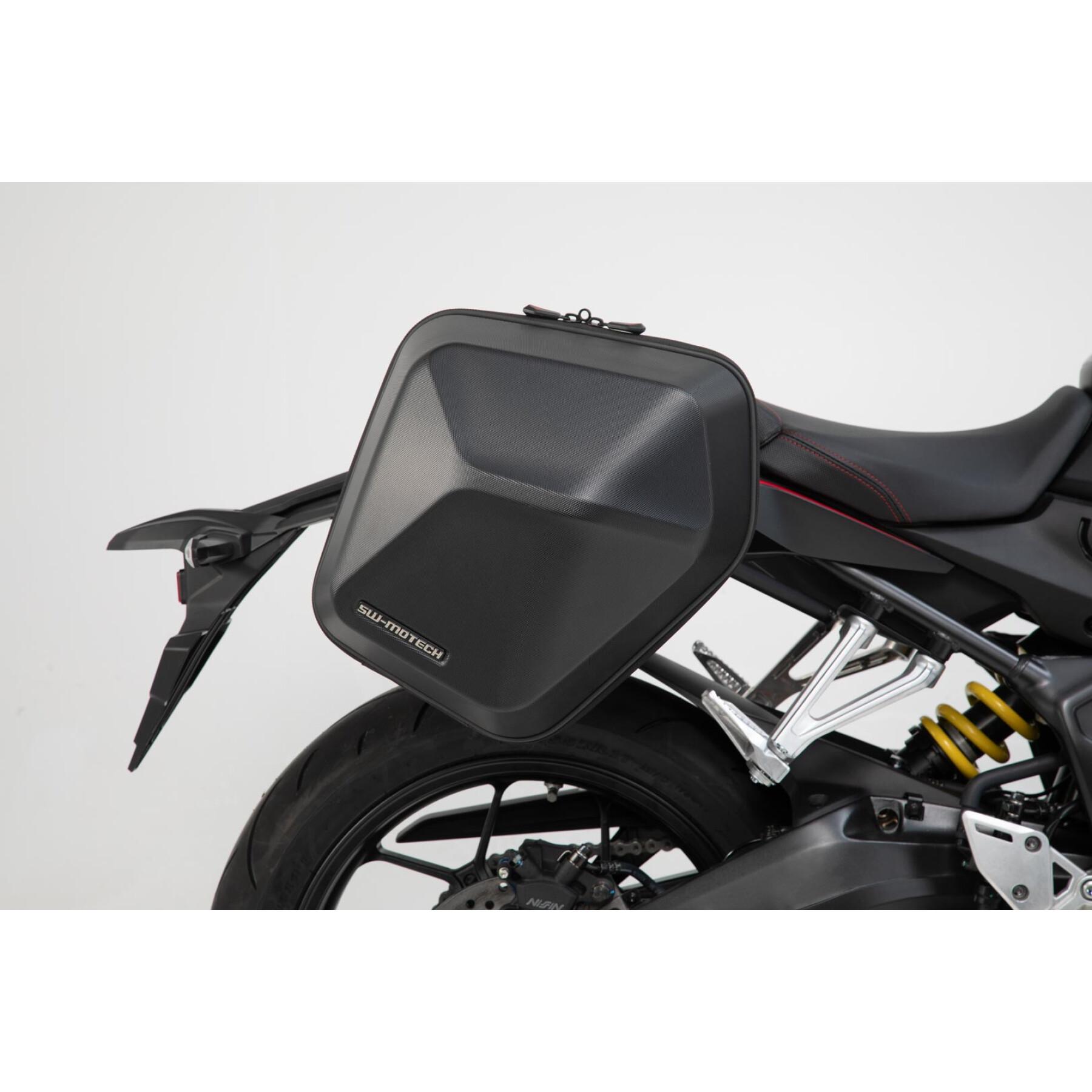 Motorfiets koffer kit SW-Motech URBAN ABS 2x 16,5 l.Honda CBR650R / CB650R (18-).