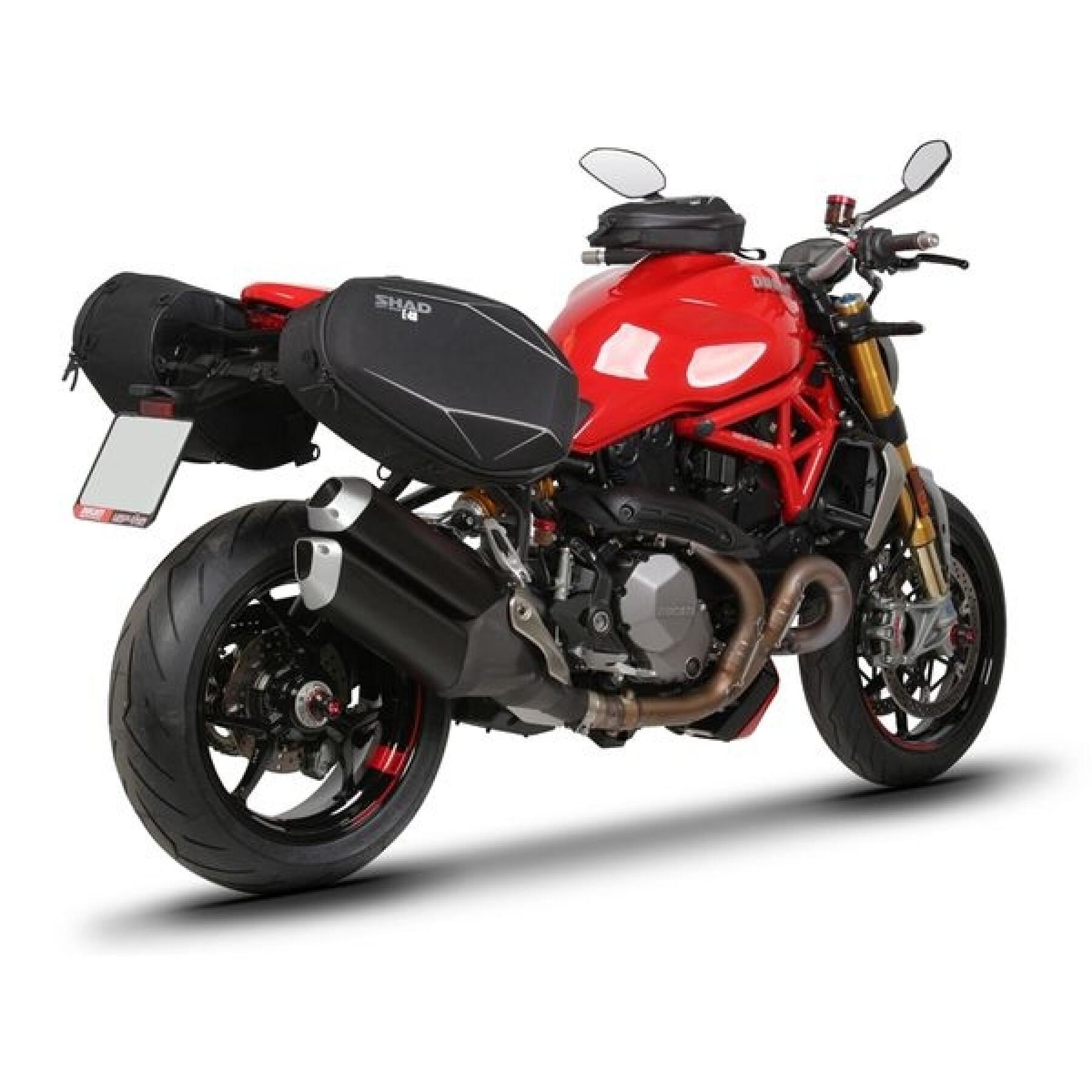 motorfiets kofferafstandhouders Shad Ducati Monster 797 (16 tot 20) / 1200 (16 tot 19) / Super Sport 937 (16 tot 19)
