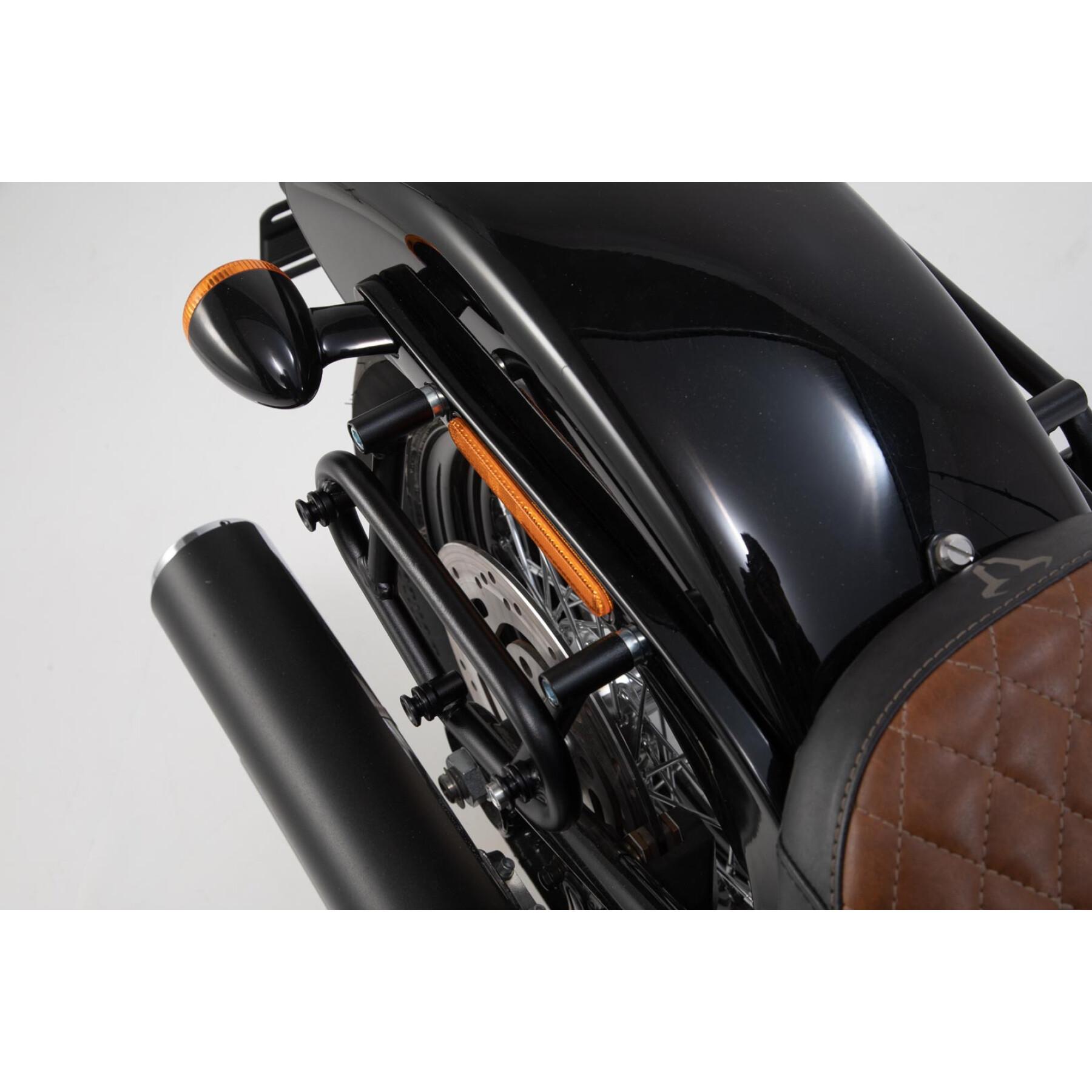 Motorfiets zijtas houder slc SW-Motech Harley Davidson Softail Street Bob (18-).