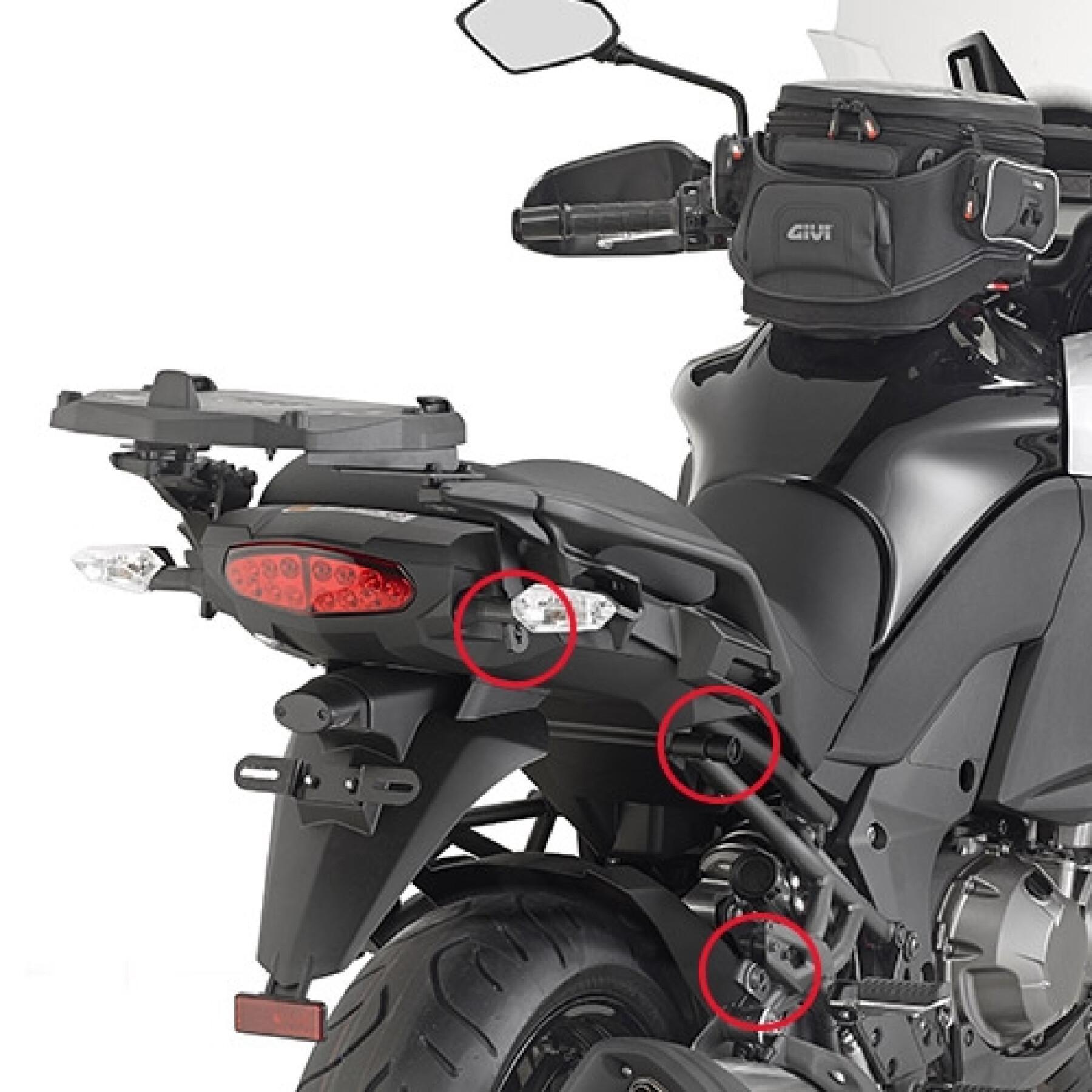 Snelle motorfiets zijspanhouder Givi Monokey Kawasaki Versys 1000 (15 À 16)