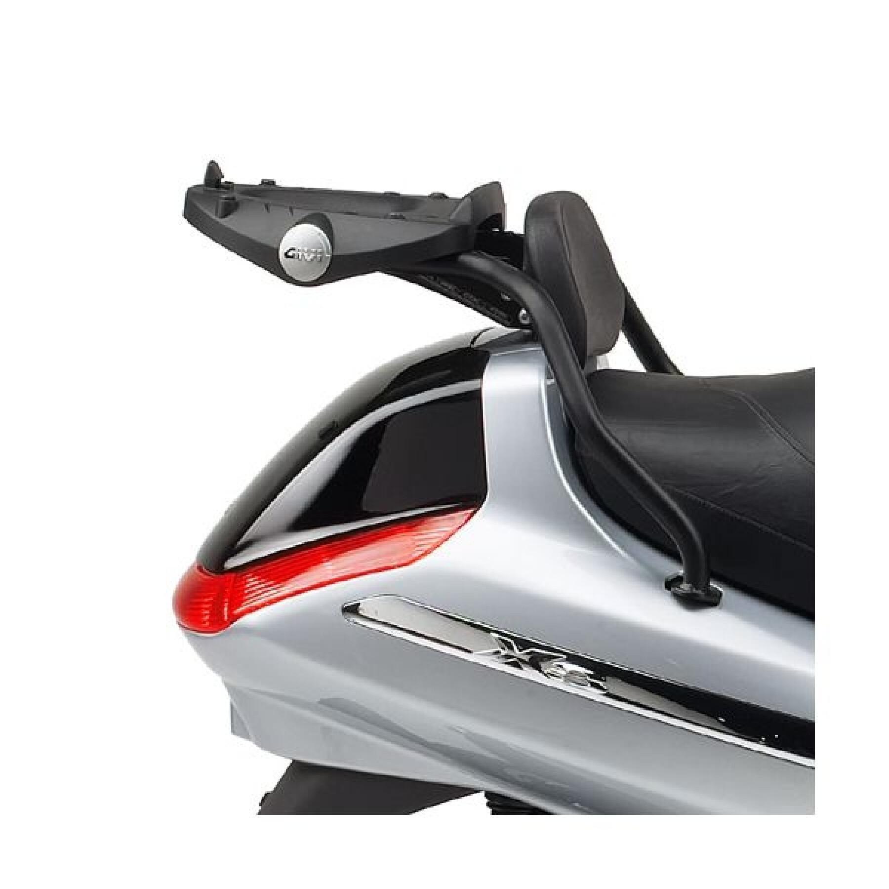Scooter topkoffer steun Givi Monokey Piaggio X8 125-150-200-250-400 (04 à 10)