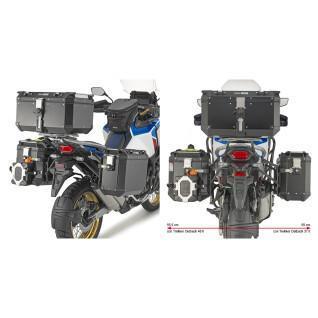 Specifieke motorfiets zijbaksteun Givi Pl One Monokeycam-Side Honda Crf 1100L Africa Twin Adventure Sports (20)