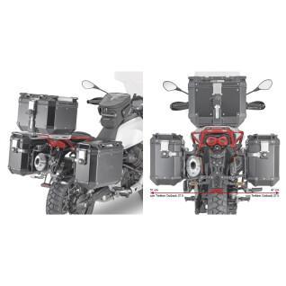 Snelle motorfiets zijspanhouder Givi Pl One Fit Givi Monokey Cam-Side Moto Guzzi V85 Tt (19 À 21)