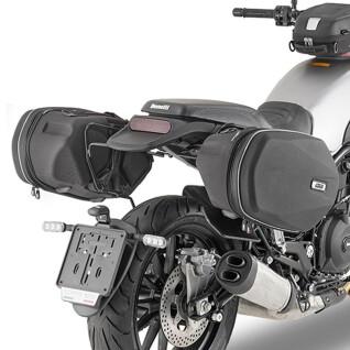 motorfiets bagagekoffers Givi Easylock Benelli Leoncino 500 (17 à 20)
