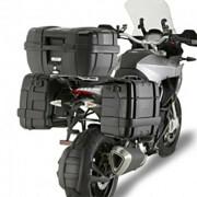 Paar zijkoffers voor motorfietsen Givi Monokey Trekker black line 33 L